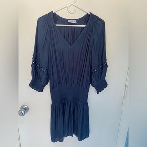 Ramy Brook Embellished Sleeve Mara Dress Size Small